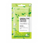 Bielenda - GREEN TEA POWER Luffa Mask Maseczka Green Tea 2w1 z peelingiem luffa detoksykująca 8g 5902169039349