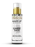 Bielenda - Make Up Academie - LUMIERE BASE perłowa BAZA pod makijaż, efekt rozświetlenia 30g 5902169022600