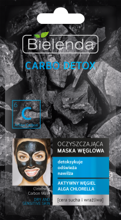 Bielenda - /UseBy31/01/24/ Carbo Detox - Oczyszczająca MASKA węglowa skóra SUCHA i WRAŻLIWA 8g 5902169022532