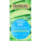DAX Cosmetics - Perfecta Express Mask - NAWILŻANIE aloesowa MASKA Intensywne Nawilżenie 8ml 5900525051356