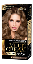 Joanna - Multi Cream Color - Farba do włosów z efektem 3D 33 NATURALNY BLOND 5901018013219