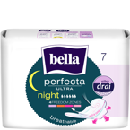 Bella - Perfecta Ultra NIGHT SILKY DRAI - Supercienka podpaska z osłonkami bocznymi 14szt 5900516305536