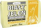 Biały Jeleń - Premium - Hipoalergiczne mydło naturalne z OWSEM (żółte) kostka 100g 5900133009398