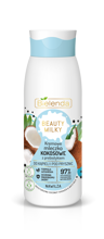 Bielenda - Beauty Milky - Kremowe mleczko KOKOSOWE Z PREBIOTYKIEM do KĄPIELI i pod prysznic 400ml 5902169043148