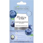 Bielenda - Blueberry C-TOX - MASECZKA - smoothie nawilżająco-rozświetlająca skóra odwodniona, pozbawiona blasku 8g 5902169038670