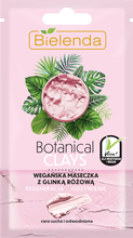 Bielenda - Botanical Clays - Wegańska MASECZKA z glinką RÓŻOWĄ skóra sucha, odwodniona 8g 5902169038694