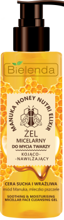 Bielenda - Manuka Honey Nutri Elixir - Kojąco–nawilżający ŻEL MICELARNY do mycia twarzy skóra sucha i wrażliwa 200g 5902169032920