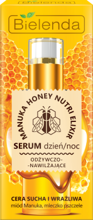 Bielenda - Manuka Honey Nutri Elixir - Odżywczo-nawilżające SERUM na dzień i noc skóra sucha i wrażliwa 30g 5902169032906