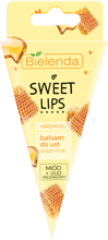 Bielenda - (ZUŻYĆ DO 31/01/23) Sweet Lips - Balsam do ust w sztyfcie MIÓD + OLEJ MIGDAŁOWY 3,8g 5902169045937