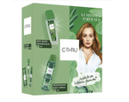 C-THRU - Emerald Luminous - ZESTAW: Dezodorant perfumowany spray 150ml + Woda Toaletowa 75 ml 5900536336862