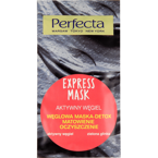 DAX Cosmetics - Perfecta Express Mask - AKTYWNY WĘGIEL węglowa MASKA-DETOX Matowienie, Oczyszczenie 8ml 5900525051318