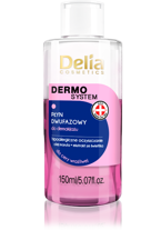 Delia - Dermo System - Hipoalergiczny płyn DWUFAZOWY do demakijażu skóra WRAŻLIWA 150ml 5901350468258