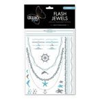 Dizao Organics - Flash Jewels - (WYPRZEDAŻ SERII) Tatuaż krótkotrwały MORZE 5292452002519