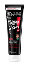 Eveline - Clean Your Skin - ULTRAOCZYSZCZAJĄCY PEELING gommage skóra mieszana, tłusta 100ml 5901761994056