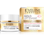Eveline - Gold Lift 40+ - Luksusowy UJĘDRNIAJĄCY KREM-SERUM na DZIEŃ i NOC z 24k złotem skóra dojrzała, sucha, wrażliwa 50ml 5901761941937