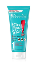Eveline - (ZUŻYĆ DO 06/09/22) Clean Your Skin - ŻEL 3w1 do mycia twarzy + scrub + maska skóra mieszana, tłusta 200ml 5901761994025