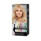 Joanna - /UseBy 31/10/23/ Multi Cream Color METALLIC - Farba do włosów 28 BARDZO JASNY PERŁOWY BLOND 5901018019013