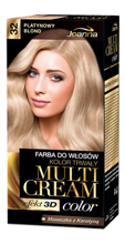 Joanna - (ZUŻYĆ DO 28/02/24) Multi Cream Color - Farba do włosów z efektem 3D 32 PLATYNOWY BLOND 5901018013202