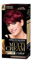 Joanna - /ZUŻYĆ DO 31/01/24/ Multi Cream Color - Farba do włosów z efektem 3D 35 WIŚNIOWA CZERWIEŃ 5901018013233