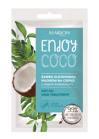 Marion - Enjoy Cococ - ZABIEG OLEJOWANIA włosów na ciepło do włosówwłosy suche i zniszczone 20ml 5902853014409