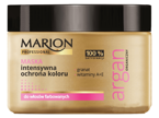 Marion - Professional - Argan organiczna MASKA do włosów intensywna ochrona koloru, włosy farbowane 450g 5902853014652