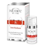 Norel HOME - Anti-Redness - EYE And Eyelid Cream-Gel / Krem-żel pod OCZY i na powieki dla cery naczynkowej 15ml DZ 242 5902194144872