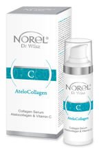 Norel HOME - AteloCollagen - Serum With Atelocollagen & Vitamin C For Dry Dehydrated Skin / Serum kolagenowe z witaminą C 30ml DA 026 5902194143325