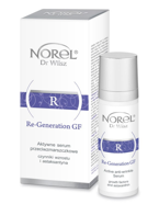Norel HOME - (ZUŻYĆ DO 31/05/22) Re-Generation GF - Active Anti-Wrinkle Serum Growth Factors And Astaxanthin (Aktywne serum p/zmarszczkowe czynniki wzrostu) 30ml 5902194142793 DA 224