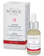Norel PRO - /ExpDate30/11/24/ PRO ACTIVE - Cocktail For Rosacea Skin With Vitamin PP / Koktajl na trądzik różowaty z wit. PP 30ml PA 174 5902194141215