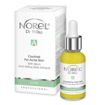 Norel PRO - /ExpDate31/10/24/ ACNE - Cocktail For Acne Skin With Birch And Willow Bark Extracts / Koktajl dla cery trądzikowej 30ml PA 173 5902194141062