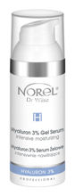 Norel - (ZUŻYĆ DO 30/09/23) Hyaluron 3% - Intensive Moisturizing Gel Serum With Hyaluronic Acid (Serum żelowe intensywnie nawilżające) 50ml PA 362 5902194141178 