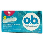O.B. - Pro Comfort - MINI - Tampony 16 sztuki 3574661329833