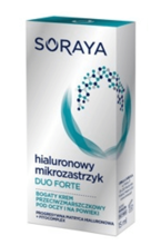 Soraya - Hialuronowy Mikrozastrzyk Duo Forte - BOGATY krem POD OCZY i na powieki przeciwzmarszczkowy 15ml 5901045074603