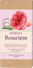 Soraya - Rosarium - Przeciwzmarszczkowy krem różany POD OCZY skóra dojrzała 15ml 5901045083476