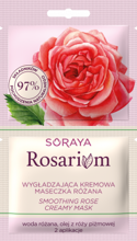 Soraya - (ZUŻYĆ DO 30/11/22) Rosarium - Wygładzająca kremowa MASECZKA różana skóra dojrzała 2x5ml 5901045083551