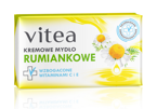 Vitea - (ZUŻYĆ DO 03/09/22) Kremowe mydło RUMIANKOWE z witaminami C i E 100g 5901845530460