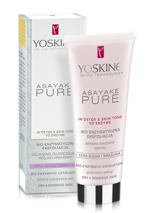 Yoskine - Asayake Pure - BIO-Enzymatyczna Eksfoliacja PEELING ENZYMATYCZNY skóra sucha i wrażliwa 75ml 5900525033895