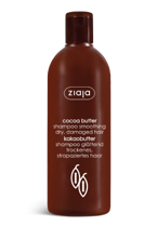 Ziaja - /ExpDate30/04/24/ Cocoa Butter - Smoothing shampoo (SZAMPON wygładzający włosy suche i zniszczone) 400ml 5901887027744