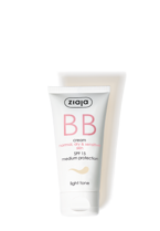 Ziaja - /ExpDate30/09/23/ BB cream for normal, dry & sensitive skin - light tone / Krem BB odcień JASNY skóra normalna, sucha, wrażliwa 50ml 5901887038405