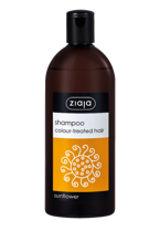 Ziaja - Family Shampoos - Sunflower shampoo for colour-treated hair (Szampon do włosów farbowanych SŁONECZNIKOWY) 500ml 5901887029021 / 15291