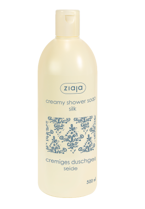 Ziaja - Silk - Creamy shower soap with silk proteins (Kremowe mydło do ciała pod prysznic z JEDWABIEM) 500ml 5901887028956 / 16280