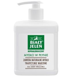 Biały Jeleń - Hipoalergiczne mydło naturalne w płynie DOZOWNIK 500ml 5900133002931
