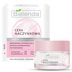 Bielenda - Cera Naczynkowa - Krem na NOC wzmacniająco - regenerujący skóra naczynkowa, wrażliwa 50ml 5902169036010