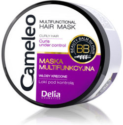 Delia - /LAST CHANCE/ Cameleo BB Keratin - MASK color protection for dyed and bleached hair 200ml 5901350435892Cameleo - Multifunkcyjna MASKA do włosów KRĘCONYCH z olejem arganowym 200 ml 5901350435939