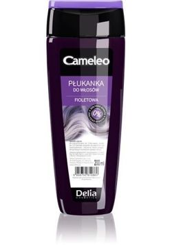 Delia - /UseBy30/06/23/ Cameleo - Płukanka do włosów FIOLETOWA 200ml 5901350485293