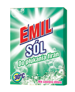 Emil - Sól do płukania firan 450g 5904617753043