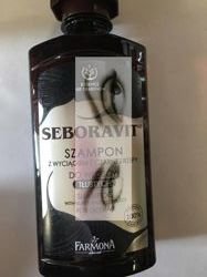 Farmona - Seboravit - /UseByDate 30/10/23/ SHAMPOO for greasy hair with BLACK RADISH / SZAMPON do włosów tłustych, ze skłonnością do łojotoku CZARNA RZODKIEW 300ml 5900117007945