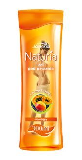 Joanna - /ExpDate30/10/23/ Naturia Body - MANGO & PAPAJA - Shower gel with MANGO and PAPAYA / Żel pod prysznic 300ml 5901018001537
