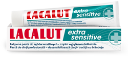 Lacalut - /ExpDate31/12/23/ PASTA do zębów wrażliwych EXTRA SENSITIVE 75ml 4016369676073
