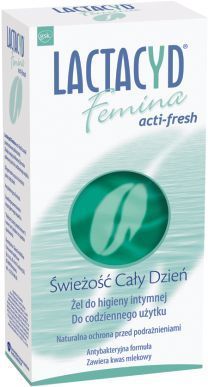 Lactacyd FRESH - Odświeżająca emulsja do higieny intymnej z dozownikiem 200 ml 5391520942686